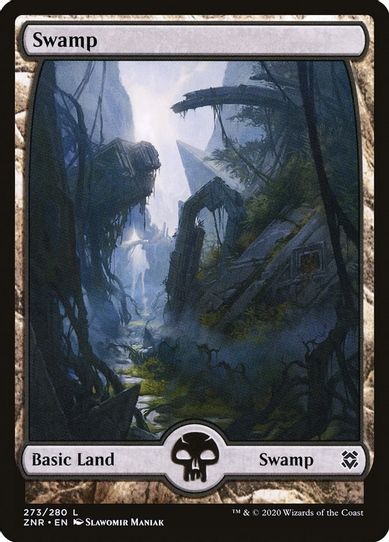 Swamp - Full Art (273) [Zendikar Rising]