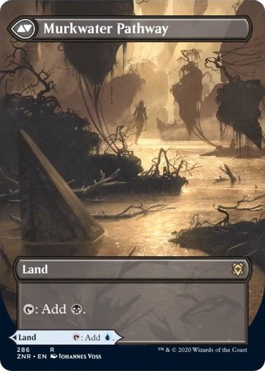 Clearwater Pathway (Borderless) (286) [Zendikar Rising]