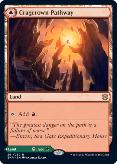 Cragcrown Pathway (261) [Zendikar Rising]