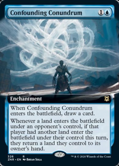 Confounding Conundrum (Extended Art) (326) [Zendikar Rising]