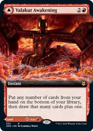 Valakut Awakening (Extended Art) (355) [Zendikar Rising]