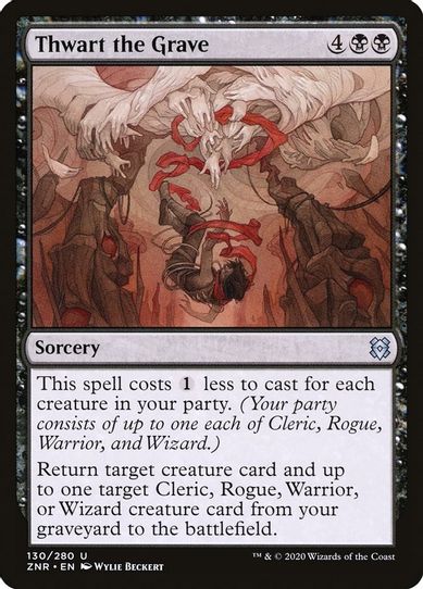 Thwart the Grave (130) [Zendikar Rising]
