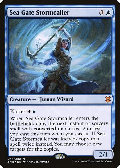 Sea Gate Stormcaller (77) [Zendikar Rising]