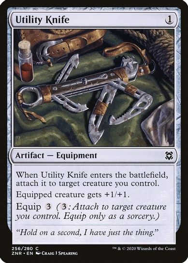 Utility Knife (256) [Zendikar Rising]