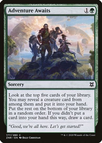 Adventure Awaits (177) [Zendikar Rising]