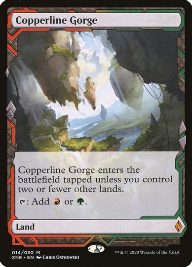 Copperline Gorge (14) [Zendikar Rising Expeditions]