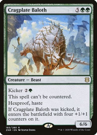 Cragplate Baloth (183) [Zendikar Rising]