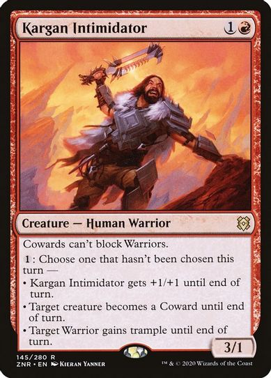 Kargan Intimidator (145) [Zendikar Rising]