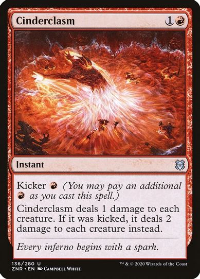 Cinderclasm (136) [Zendikar Rising]