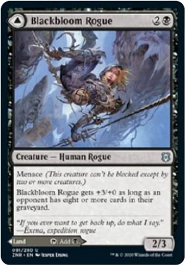 Blackbloom Rogue (91) [Zendikar Rising]