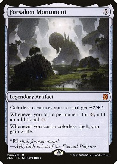 Forsaken Monument (244) [Zendikar Rising]