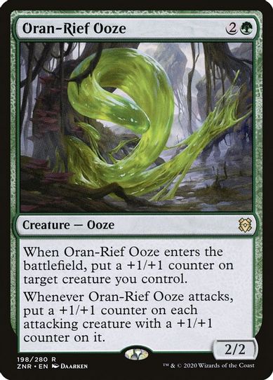 Oran-Rief Ooze (198) [Zendikar Rising]