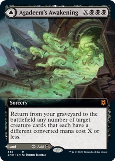 Agadeem's Awakening (Extended Art) (336) [Zendikar Rising]