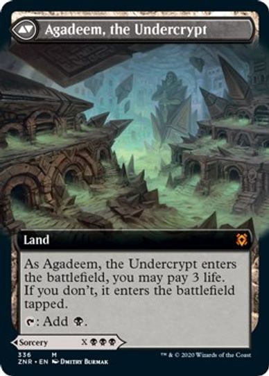Agadeem's Awakening (Extended Art) (336) [Zendikar Rising]