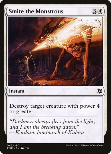 Smite the Monstrous (42) [Zendikar Rising]