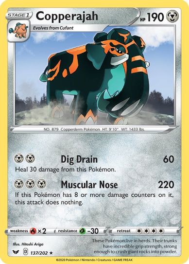 Copperajah (Gamestop Exclusive) (137/202) [Blister Exclusives]
