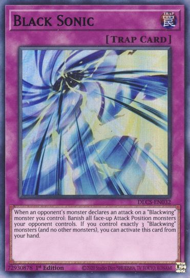 Black Sonic (Purple) (DLCS-EN032) [Dragons of Legend: The Complete Series]