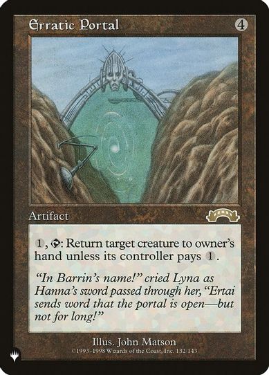 Erratic Portal (132) [The List]