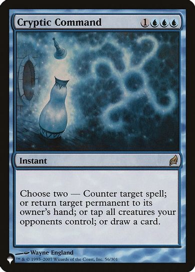 Cryptic Command (56) [The List]