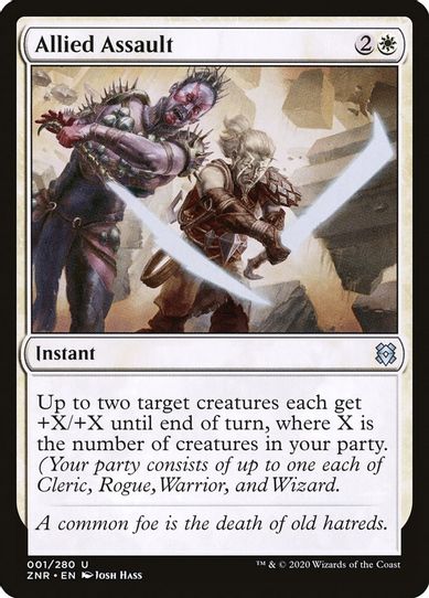 Allied Assault (1) [Zendikar Rising]