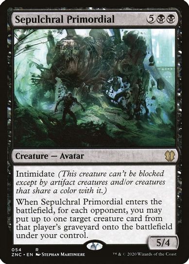 Sepulchral Primordial (54) [Commander: Zendikar Rising]