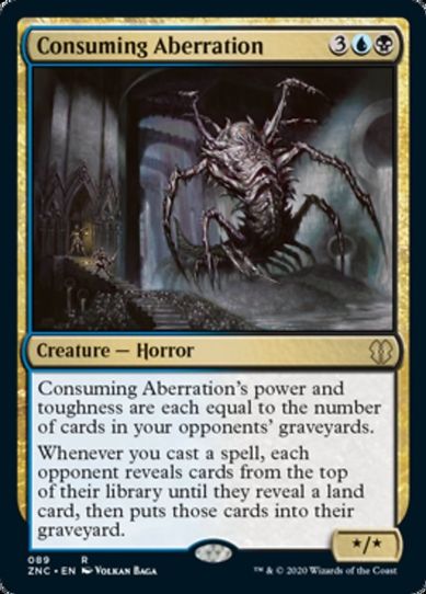 Consuming Aberration (89) [Commander: Zendikar Rising]