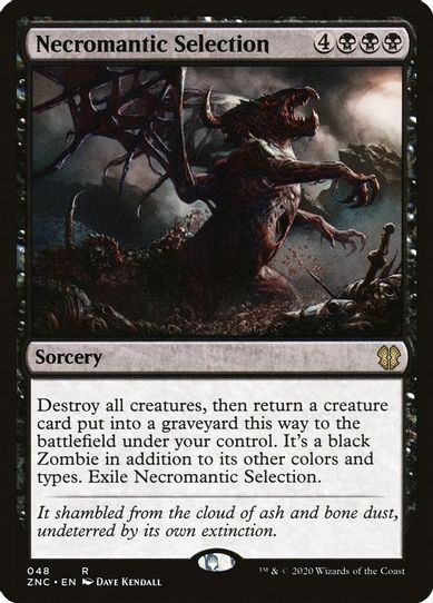Necromantic Selection (48) [Commander: Zendikar Rising]
