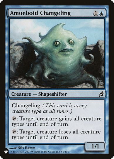 Amoeboid Changeling (51) [The List]