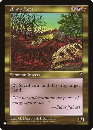 Army Ants (126) [The List]
