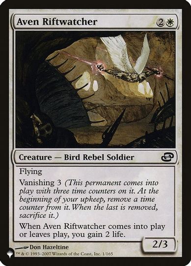 Aven Riftwatcher (1) [The List]