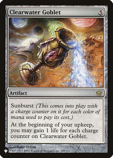 Clearwater Goblet (109) [The List]