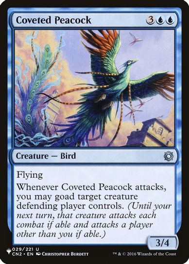 Coveted Peacock (29) [The List]