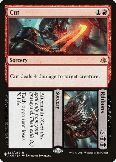Cut // Ribbons (223) [The List]