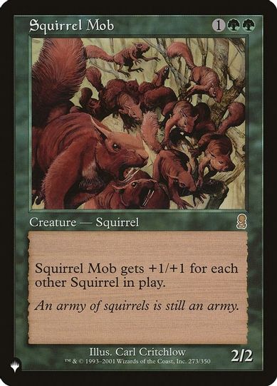 Squirrel Mob (273) [The List]