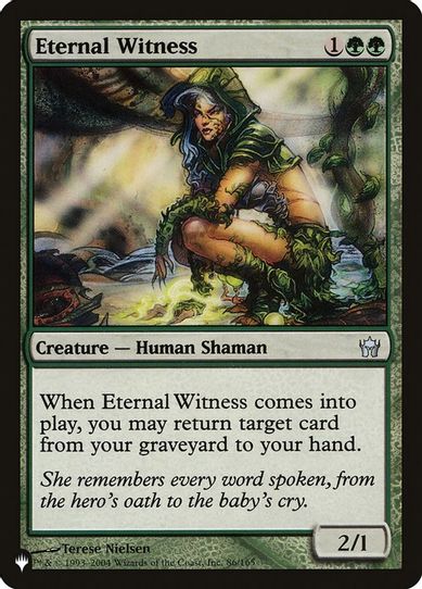 Eternal Witness (DN) (86) [The List]