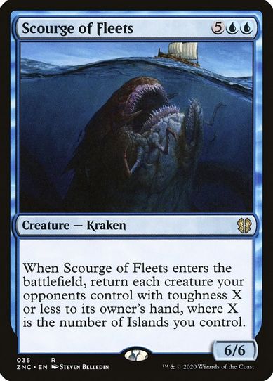 Scourge of Fleets (35) [Commander: Zendikar Rising]