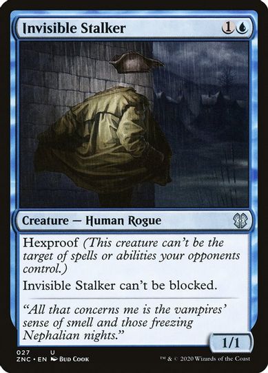 Invisible Stalker (27) [Commander: Zendikar Rising]