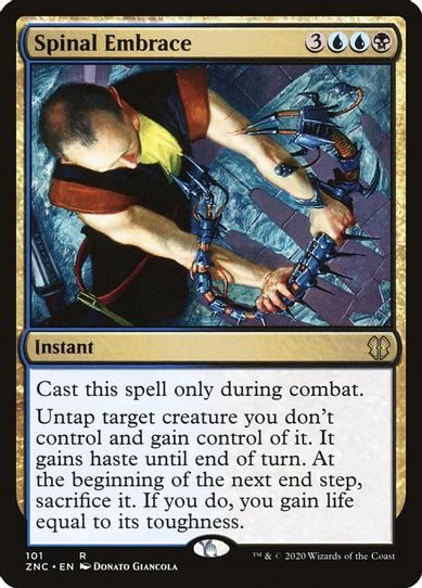Spinal Embrace (101) [Commander: Zendikar Rising]