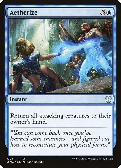 Aetherize (23) [Commander: Zendikar Rising]