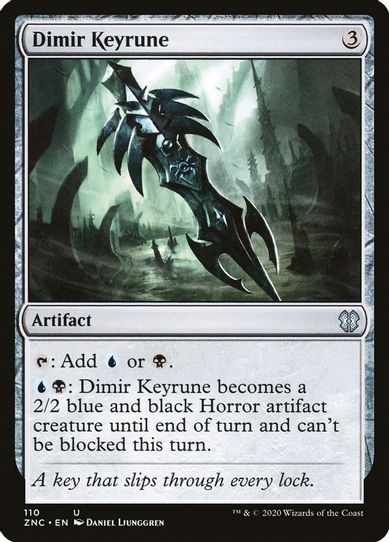 Dimir Keyrune (110) [Commander: Zendikar Rising]