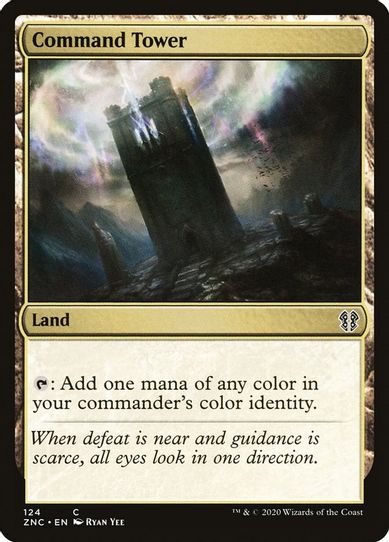 Command Tower (124) [Commander: Zendikar Rising]