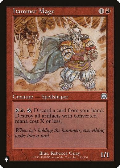 Hammer Mage (193) [The List]