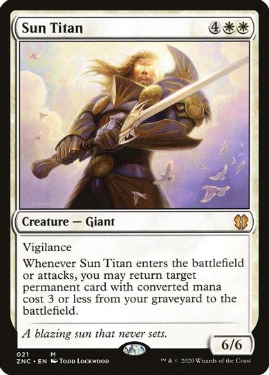 Sun Titan (21) [Commander: Zendikar Rising]