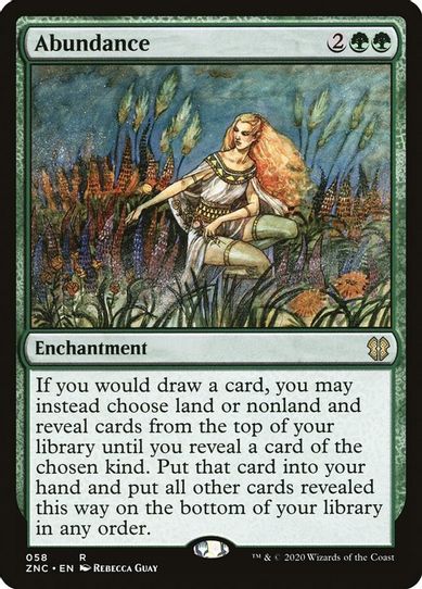 Abundance (58) [Commander: Zendikar Rising]
