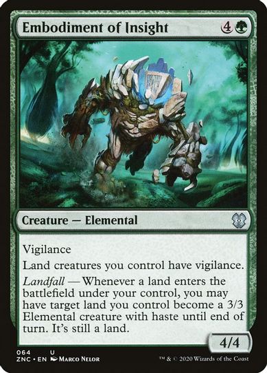 Embodiment of Insight (64) [Commander: Zendikar Rising]
