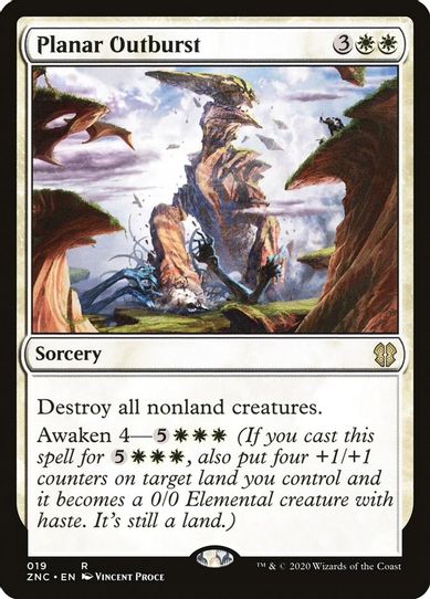 Planar Outburst (19) [Commander: Zendikar Rising]