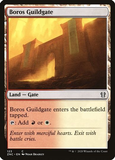 Boros Guildgate (123) [Commander: Zendikar Rising]