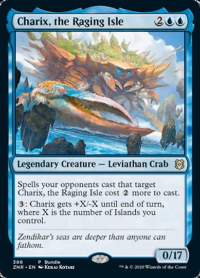 Charix, the Raging Isle (ZNR Bundle) (386) [Unique and Miscellaneous Promos]