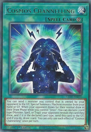 Cosmos Channelling (LED7-EN036) [Legendary Duelists: Rage of Ra]