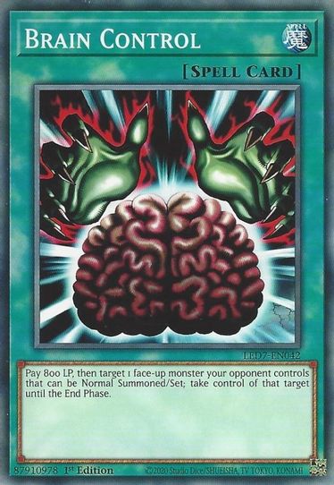 Brain Control (LED7-EN042) [Legendary Duelists: Rage of Ra]